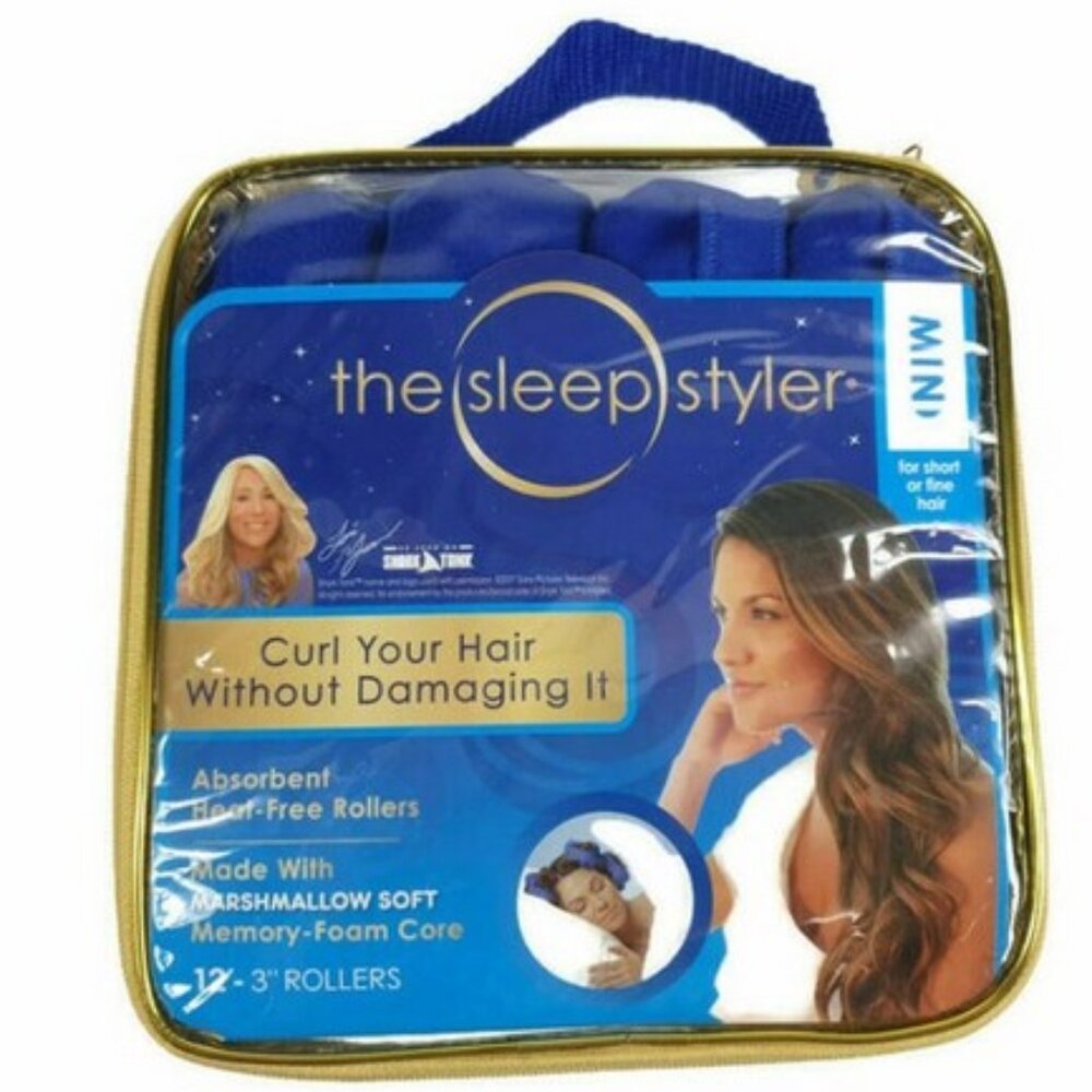 The Sleep Styler Mini Hair Rollers NWOT